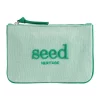 Cheap 🔥 Seed Heritage Embroidered Pouch In Green ❤️ -Backpacks Sales Store unnamed file 100