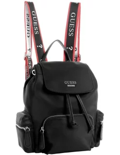 Best deal 💯 Guess Carbondale Flapover Back Pack In Black ❤️ -Backpacks Sales Store unnamed file 1001