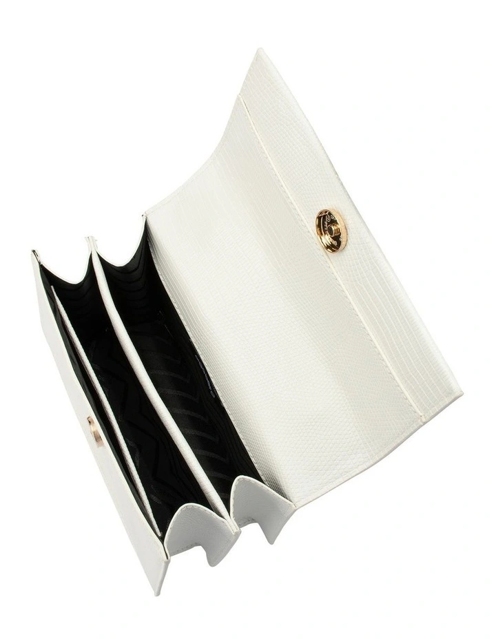 Deals βοΈ Olga Berg Allie Top Handle Crossbody Bag In White π 5 Deals βοΈ Olga Berg Allie Top Handle Crossbody Bag In White π - Image 3