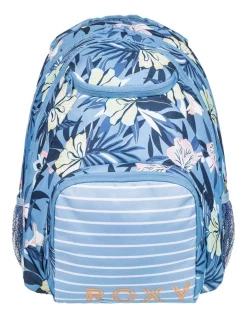 Discount 😍 Roxy Shadow Swell 24L 🎒 Backpack In Blue 💯