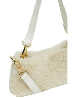 Discount 🎉 Oxford Merida Shearling Mini Bag In White 🎁 -Backpacks Sales Store unnamed file 1062