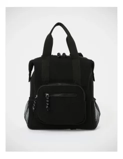 Buy 🧨 Piper Capri Zip Top 🎒 Backpack In Black 😀
