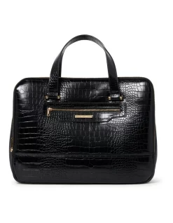 Flash Sale 🎁 Forever New Lana Black Croc Laptop Bag 😍 -Backpacks Sales Store unnamed file 1081