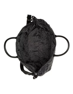 New 🔥 DKNY Lyla Nylon Zip Top Overnight Bag In Blue ⌛ -Backpacks Sales Store unnamed file 1109