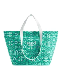 Discount 🌟 Seed Heritage Embroidered Overnight Bag In Jade Green 🌟