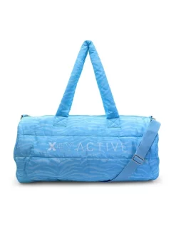 Hot Sale 🎁 X Y Active Quilted Duffle Bag In Blue 💯