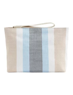 Outlet 🌟 Seed Heritage Logo Stripe Pouch ❤️