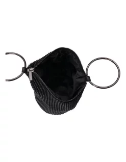 Top 10 👏 Olga Berg Bianca Black Top Handle Clutch OB5243 😉 -Backpacks Sales Store unnamed file 13