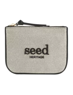 New ✨ Seed Heritage Seed Mini Pouch In Cream 🧨