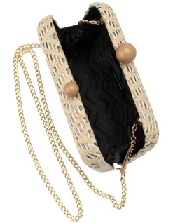 Wholesale 🛒 Olga Berg Valeria Hardcase Clutch In Natural 🥰 -Backpacks Sales Store unnamed file 148