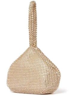 Coupon 🧨 Forever New Lea Diamante Pouch In Gold 🥰 -Backpacks Sales Store unnamed file 155