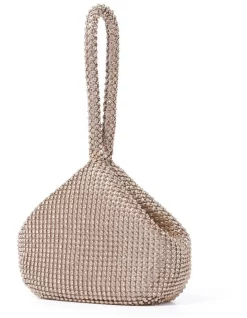 Hot Sale 🔔 Forever New Lea Diamante Pouch In Gold ✨ -Backpacks Sales Store unnamed file 169