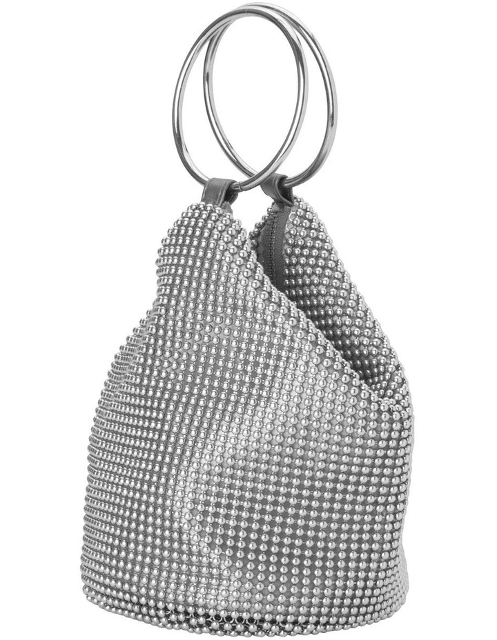 Coupon π₯° Olga Berg Bianca Silver Top Handle Clutch OB5243 β 4 Coupon π₯° Olga Berg Bianca Silver Top Handle Clutch OB5243 β - Image 2