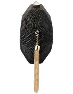 Deals ⌛ Olga Berg Tilly Black Crystal Hardcase Clutch Bag 🌟 -Backpacks Sales Store unnamed file 197