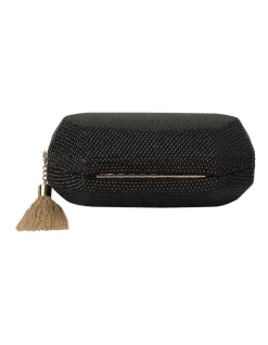 Deals ⌛ Olga Berg Tilly Black Crystal Hardcase Clutch Bag 🌟 -Backpacks Sales Store unnamed file 198