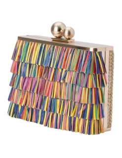 Wholesale 👍 Olga Berg Carlita Multicolour Hardcase Clutch Bag ✨ -Backpacks Sales Store unnamed file 213