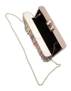 Wholesale 👍 Olga Berg Carlita Multicolour Hardcase Clutch Bag ✨ -Backpacks Sales Store unnamed file 216