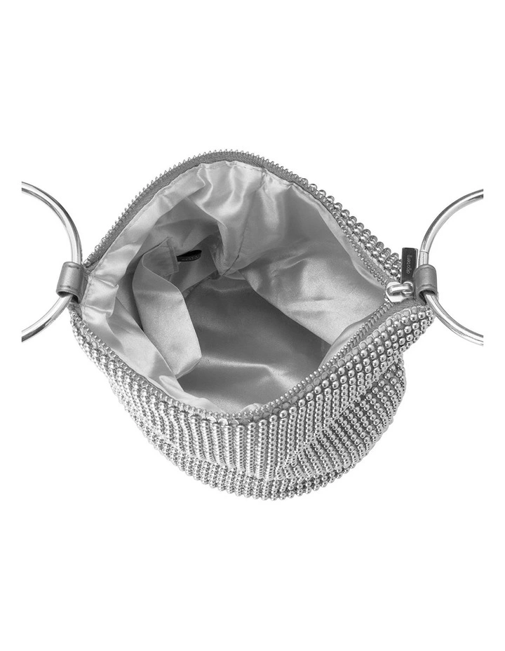 Coupon π₯° Olga Berg Bianca Silver Top Handle Clutch OB5243 β 7 Coupon π₯° Olga Berg Bianca Silver Top Handle Clutch OB5243 β - Image 5