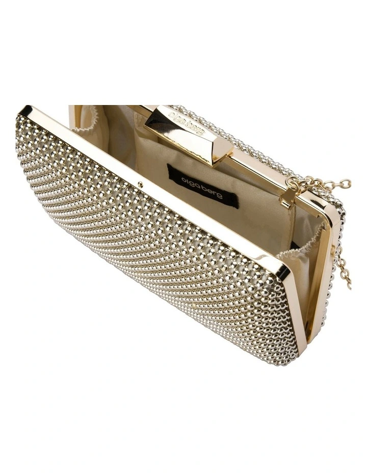 Top 10 π Olga Berg Natasha Gold Ball Mesh Clutch OB5130 π₯ 7 Top 10 π Olga Berg Natasha Gold Ball Mesh Clutch OB5130 π₯ - Image 5
