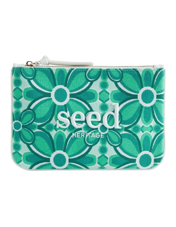 Coupon π Seed Heritage Embroidered Pouch In Green π€© 3 Coupon π Seed Heritage Embroidered Pouch In Green π€©