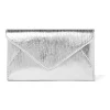 Promo ⌛ Forever New Paris Envelope Clutch In Silver 😀 -Backpacks Sales Store unnamed file 270