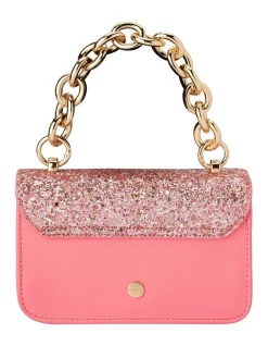 Flash Sale 😍 Olga Berg Lidia Top Handle Crossbody Bag In Pink 👍 -Backpacks Sales Store unnamed file 313