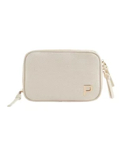 Coupon ⭐ Seed Heritage Initial "P" Make Up Bag In Oatmeal ❤️