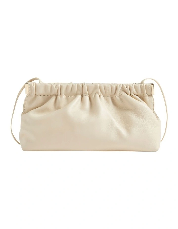 Best Pirce π Seed Heritage Gathered Leather Clutch In Stone π 3 Best Pirce π Seed Heritage Gathered Leather Clutch In Stone π