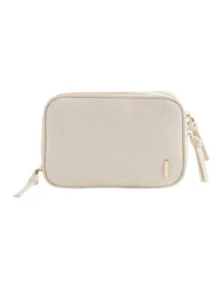 Budget 🧨 Seed Heritage Initial "I" Make Up Bag In Oatmeal 🔥