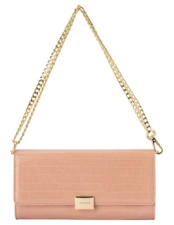 Brand new 🧨 Olga Berg Miranda Flapover Clutch In Blush 🎁 -Backpacks Sales Store unnamed file 380