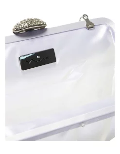 Best Pirce ❤️ NINA Concord Bag In New Silver Satin 🧨 -Backpacks Sales Store unnamed file 389