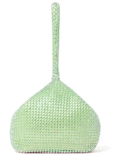 Discount 😀 Forever New Lea Diamante Pouch In Green ✔️