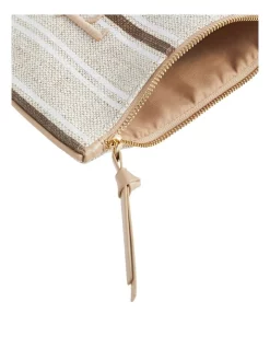 Wholesale ❤️ Seed Heritage Embroidered Stripe Pouch In Brown ✨ -Backpacks Sales Store unnamed file 44