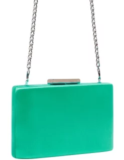 Best Sale 😉 1978W Sauci Hardcase Clutch In Green 🎁 -Backpacks Sales Store unnamed file 443