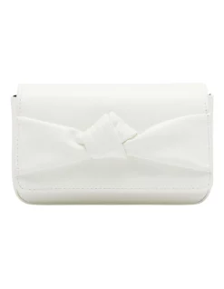 Best Sale 🌟 1978W Knot Crossbody Bag In White ❤️