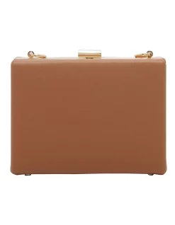 Best Pirce π― 1978W Re-Frame Clutch In Caramel Brown βοΈ