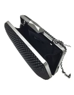 Best reviews of 😍 Olga Berg Natasha Black Ball Mesh Clutch OB5130 🔔 -Backpacks Sales Store unnamed file 49