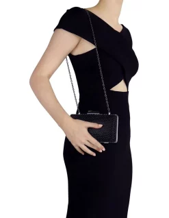 Best reviews of 😍 Olga Berg Natasha Black Ball Mesh Clutch OB5130 🔔 -Backpacks Sales Store unnamed file 51