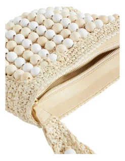 Hot Sale ⭐ Seed Heritage Beaded Straw Clutch In White 😉 -Backpacks Sales Store unnamed file 54