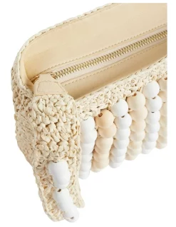 Hot Sale ⭐ Seed Heritage Beaded Straw Clutch In White 😉 -Backpacks Sales Store unnamed file 55