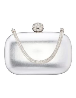 Discount ⭐ NINA Myllie Silver Metallic Bag 👍