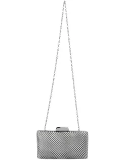 Deals 🥰 Olga Berg Natasha Silver Ball Mesh Clutch OB5130 👏 -Backpacks Sales Store unnamed file 628