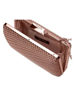 Best Sale 🌟 Olga Berg Natasha Rose Gold Ball Mesh Clutch OB5130 👏 -Backpacks Sales Store unnamed file 66