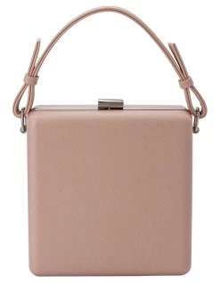 Buy 😍 Olga Berg Ashley White Top Handle Clutch OB4662 👍