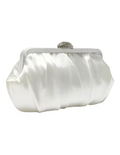 Deals ❤️ NINA Concord Satin Bag In Cream 😉 -Backpacks Sales Store unnamed file 693