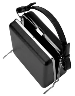 Best Pirce 🥰 Olga Berg Ashley Black Top Handle Clutch OB4662 ⌛ -Backpacks Sales Store unnamed file 725