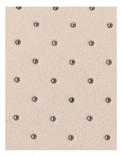 Discount 🤩 Olga Berg Amelie Beige Studded Clutch 🛒 -Backpacks Sales Store unnamed file 730