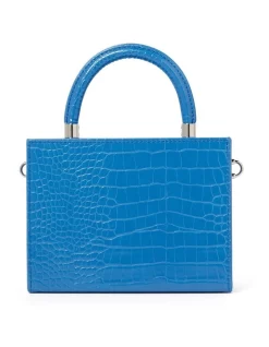 Best Sale ✔️ Forever New Eve Grab Handle Box Bag In Blue 🎉