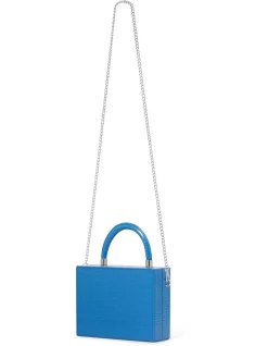 Best Sale ✔️ Forever New Eve Grab Handle Box Bag In Blue 🎉 -Backpacks Sales Store unnamed file 733