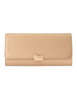 Best deal ⭐ Olga Berg Miranda Flapover Clutch In Natural 🔥